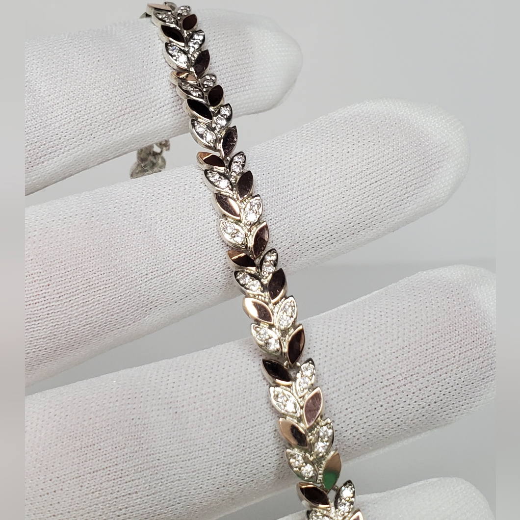 Sterling Silver Bracelet Of Sterling Silver